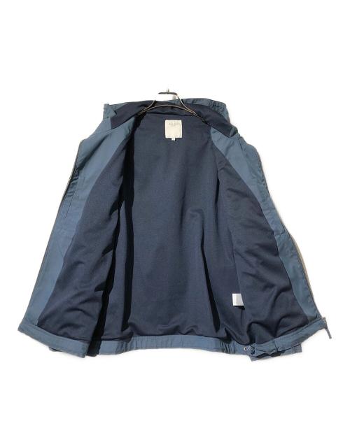 B:MING by BEAMS（ビーミングバイビームス）B:MING by BEAMS (ビーミングバイビームス) コットンナイロン フード ジップ ブルゾン ブルー サイズ:Mの古着・服飾アイテム