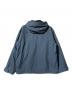 B:MING by BEAMS (ビーミングバイビームス) コットンナイロン フード ジップ ブルゾン ブルー サイズ:M：6000円