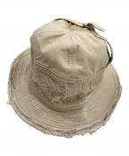 KAPITALキャピタル）の古着「バケットハット/Old Man ＆ The Sea Bucket Hat」｜ベージュ