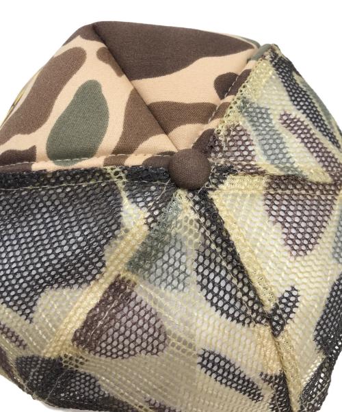 KAPITAL（キャピタル）KAPITAL (キャピタル) Denim Men Loves Cats Camo Truck Cap 'Brown'の古着・服飾アイテム