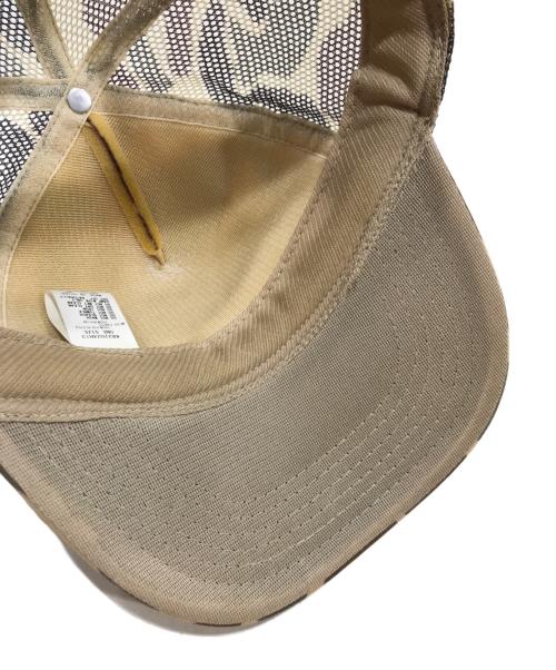 KAPITAL（キャピタル）KAPITAL (キャピタル) Denim Men Loves Cats Camo Truck Cap 'Brown'の古着・服飾アイテム