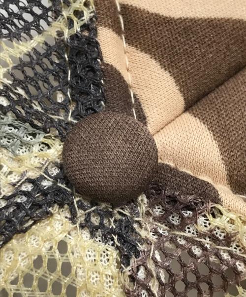 KAPITAL（キャピタル）KAPITAL (キャピタル) Denim Men Loves Cats Camo Truck Cap 'Brown'の古着・服飾アイテム