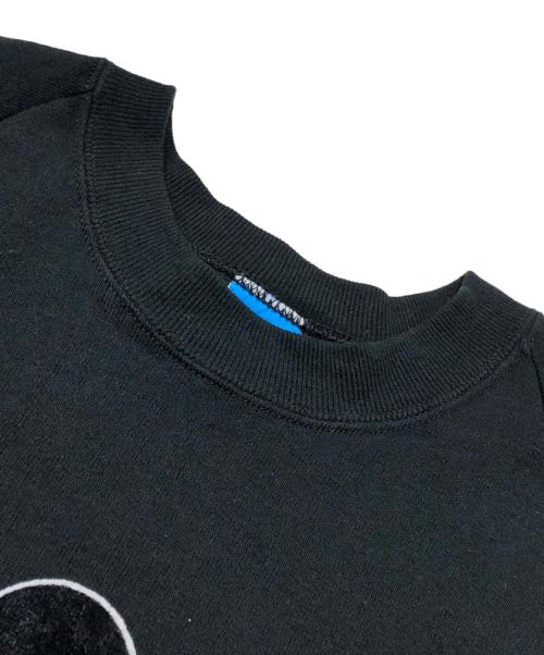 DISNEY（ディズニー）DISNEY (ディズニー) クルーネックスウェット ブラック サイズ:XLの古着・服飾アイテム
