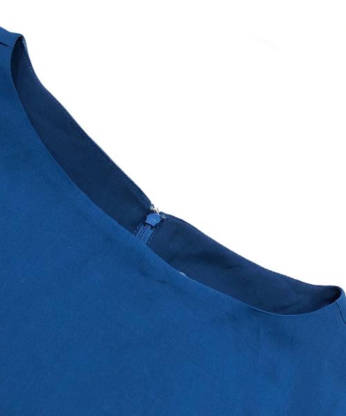 Ameri（アメリ）Ameri (アメリ) DRESS LADY CURTAIN VINTAG ブルー サイズ:Fの古着・服飾アイテム