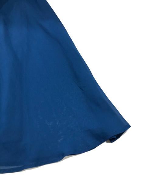 Ameri（アメリ）Ameri (アメリ) DRESS LADY CURTAIN VINTAG ブルー サイズ:Fの古着・服飾アイテム