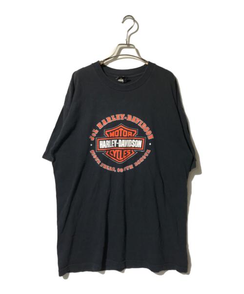 HARLEY-DAVIDSON（ハーレーダビッドソン）HARLEY-DAVIDSON (ハーレーダビッドソン) プリントTシャツ ブラック サイズ:ＸＬの古着・服飾アイテム
