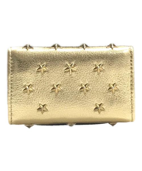 JIMMY CHOO（ジミーチュウ）JIMMY CHOO (ジミーチュウ) NEPTUNE-キーケース ゴールドの古着・服飾アイテム