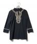 VIVIENNE TAM（ヴィヴィアンタム）の古着「チュニック」｜ブラック