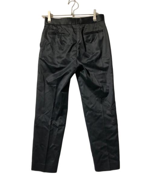 DRAWER（ドゥロワー）DRAWER (ドゥロワー) センタープレスパンツ ブラック サイズ:34の古着・服飾アイテム