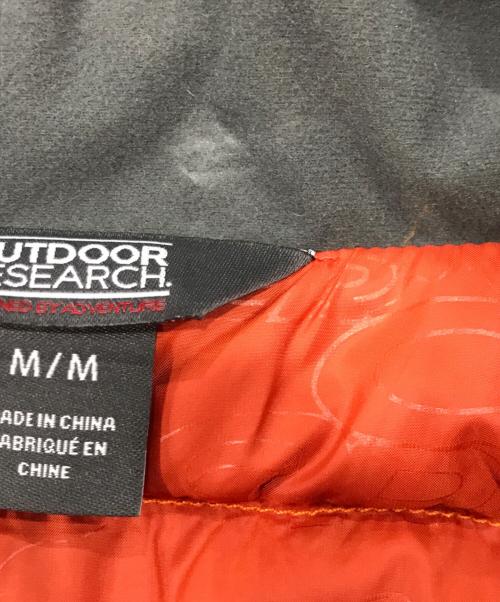 OUTDOOR RESEARCH（アウトドアリサーチ）OUTDOOR RESEARCH (アウトドアリサーチ) ダウンジャケット/中綿ジャケット オレンジ サイズ:Ｍの古着・服飾アイテム