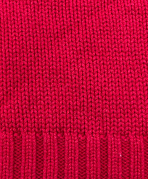 POLO RALPH LAUREN（ポロ・ラルフローレン）POLO RALPH LAUREN (ポロ・ラルフローレン) 星条旗クルーネックニット レッド サイズ:Lの古着・服飾アイテム