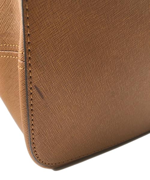 MICHAEL KORS（マイケル・コース）MICHAEL KORS (マイケルコース) Luggage MD TRAVEL TOTE ブラウンの古着・服飾アイテム
