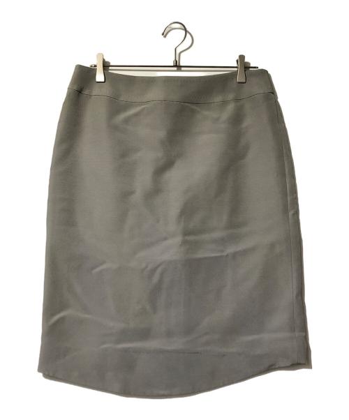 mikako nakamura（ミカコ ナカムラ）mikako nakamura (ミカコ ナカムラ) タイトスカート グレー サイズ:44の古着・服飾アイテム