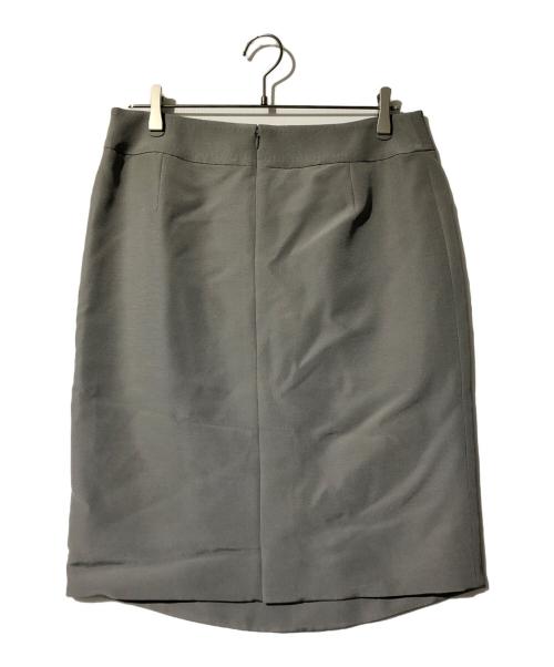 mikako nakamura（ミカコ ナカムラ）mikako nakamura (ミカコ ナカムラ) タイトスカート グレー サイズ:44の古着・服飾アイテム