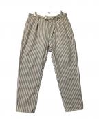 Engineered Garmentsエンジニアドガーメンツ）の古着「ストライプパンツ」｜グレー