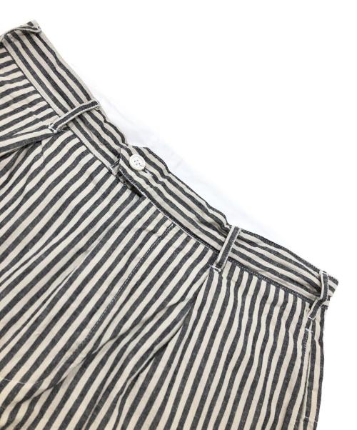 Engineered Garments（エンジニアドガーメンツ）Engineered Garments (エンジニアド ガーメンツ) ストライプパンツ グレー サイズ:Mの古着・服飾アイテム