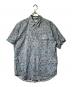 Engineered Garments（エンジニアードガーメンツ）の古着「フローラルプリントPOシャツ」｜ブルー