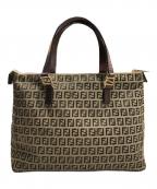 FENDIフェンディ）の古着「ズッキーノ トートバッグ」｜ベージュ