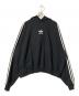 BALENCIAGA（バレンシアガ）の古着「コラボパーカー」｜ブラック