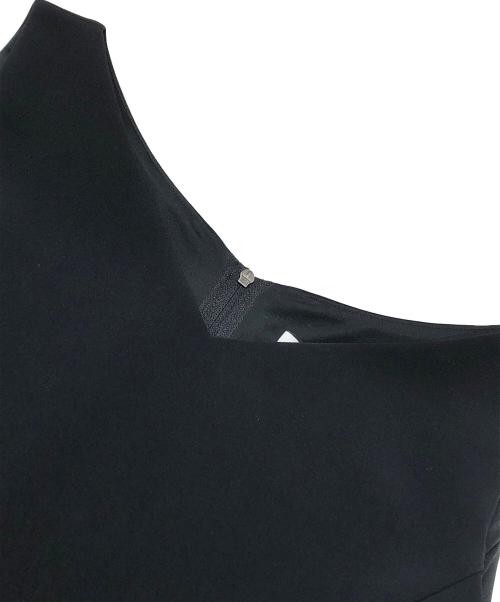 FOXEY NEWYORK（フォクシーニューヨーク）FOXEY NEWYORK (フォクシーニューヨーク) ノースリーブワンピース ブラック サイズ:38の古着・服飾アイテム