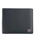 PORTERポーター）の古着「CURRENT  WALLET」｜ブラック