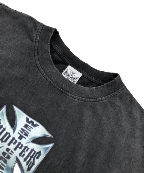 USED（ユーズド）ＵＳＥＤ (ユーズド) プリントTシャツ ブラック サイズ:XLの古着・服飾アイテム