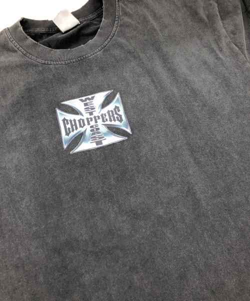 USED（ユーズド）ＵＳＥＤ (ユーズド) プリントTシャツ ブラック サイズ:XLの古着・服飾アイテム