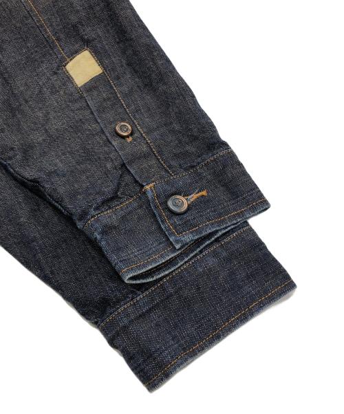 pellepelle（ペレペレ）pellepelle (ペレペレ) パッチワークデニムジャケット インディゴ サイズ:XXLの古着・服飾アイテム