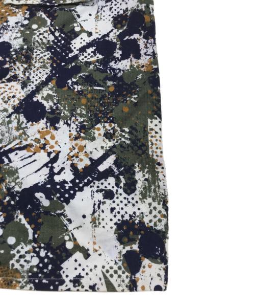 SARCASTIC Homme（サキャスティックオム）SARCASTIC Homme (サキャスティックオム) 海洋迷彩ジャケット グリーン×ブルー サイズ:不明の古着・服飾アイテム