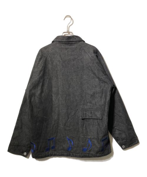 AIR WALK（エアウォーク）AIR WALK (エアウォーク) インフリースデニムジャケット ブラック サイズ:Fの古着・服飾アイテム