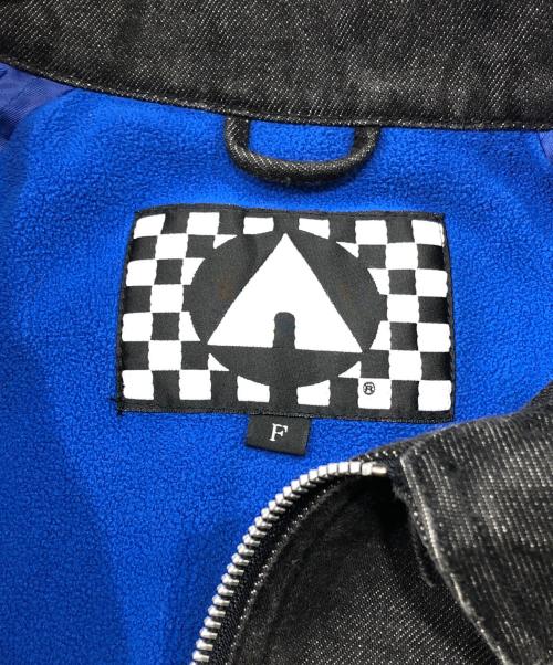 AIR WALK（エアウォーク）AIR WALK (エアウォーク) インフリースデニムジャケット ブラック サイズ:Fの古着・服飾アイテム