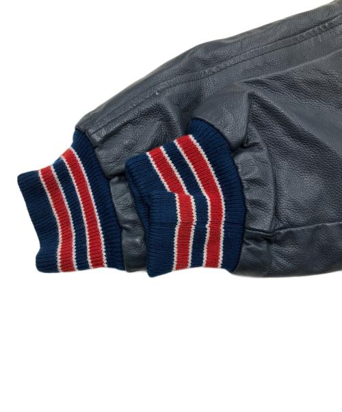 OMNI SPORTS（オムニ スポーツ）OMNI SPORTS (オムニ スポーツ) スタジャン ブルー サイズ:Ｍの古着・服飾アイテム