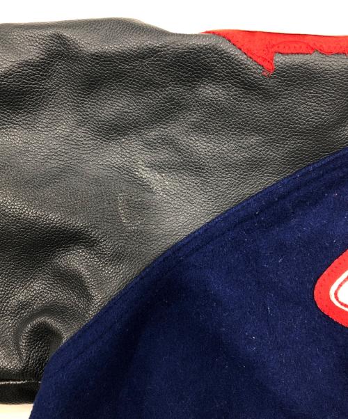 OMNI SPORTS（オムニ スポーツ）OMNI SPORTS (オムニ スポーツ) スタジャン ブルー サイズ:Ｍの古着・服飾アイテム