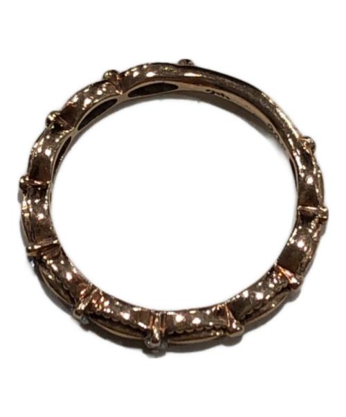 agete（アガット）agete (アガット) ピンキーリング ゴールド色 サイズ:3号の古着・服飾アイテム