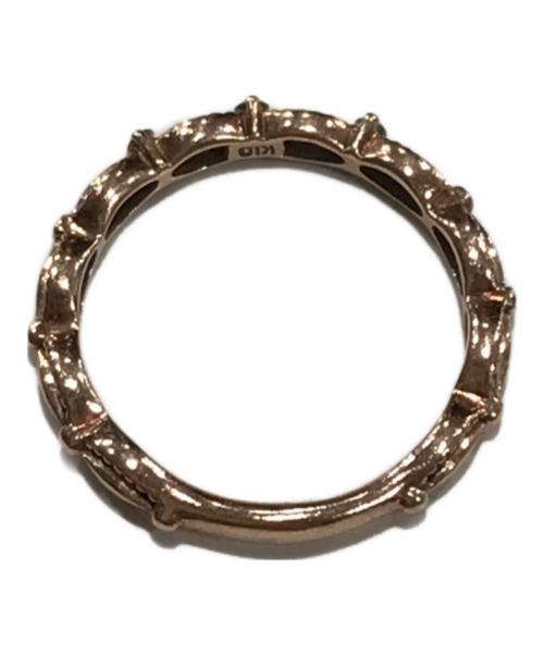 agete（アガット）agete (アガット) ピンキーリング ゴールド色 サイズ:3号の古着・服飾アイテム