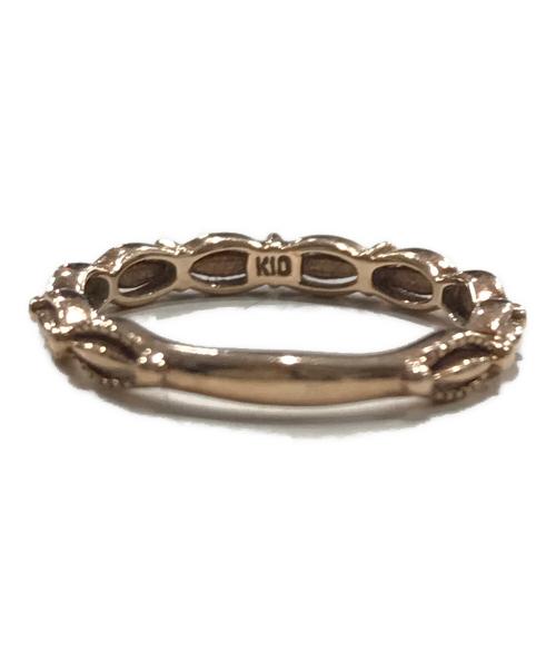 agete（アガット）agete (アガット) ピンキーリング ゴールド色 サイズ:3号の古着・服飾アイテム