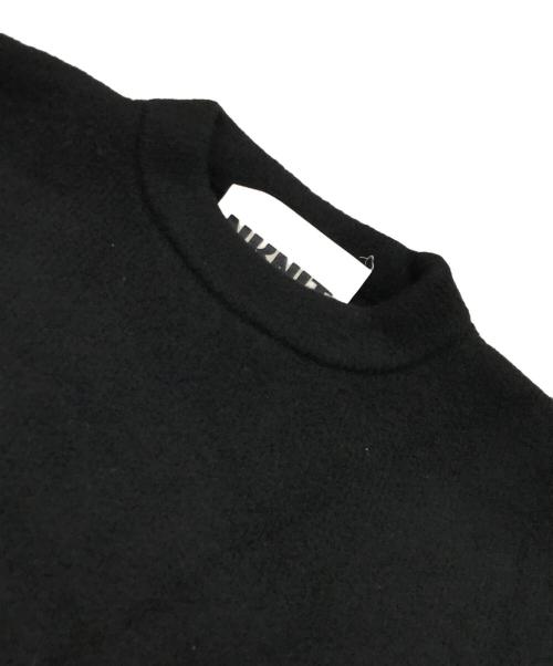 NKNIT（ンニット）NKNIT (ンニット) pattern knit(パターン　ニット) ブラックの古着・服飾アイテム