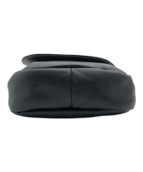 JIL SANDER（ジルサンダー）JIL SANDER (ジルサンダー) レザーミニポーチ/SPHERE POUCH ブラックの古着・服飾アイテム