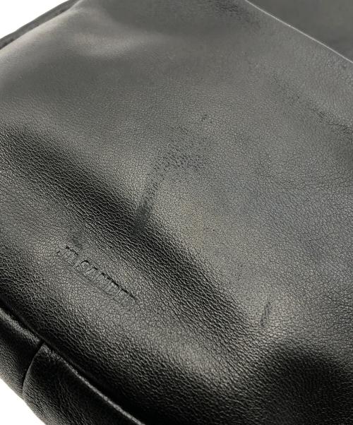 JIL SANDER（ジルサンダー）JIL SANDER (ジルサンダー) レザーミニポーチ/SPHERE POUCH ブラックの古着・服飾アイテム