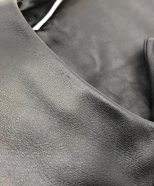 JIL SANDER（ジルサンダー）JIL SANDER (ジルサンダー) レザーミニポーチ/SPHERE POUCH ブラックの古着・服飾アイテム