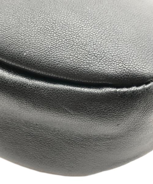 JIL SANDER（ジルサンダー）JIL SANDER (ジルサンダー) レザーミニポーチ/SPHERE POUCH ブラックの古着・服飾アイテム