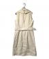BROOKS BROTHERS (ブルックスブラザーズ) ノースリーブリネンワンピース ベージュ サイズ:4：6000円