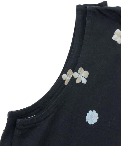 LEONARD SPORT（レオナール スポーツ）LEONARD SPORT (レオナール スポーツ) 花柄ワンピース ブラック サイズ:40の古着・服飾アイテム