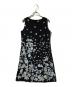 LEONARD SPORT (レオナール スポーツ) 花柄ワンピース ブラック サイズ:40：7000円