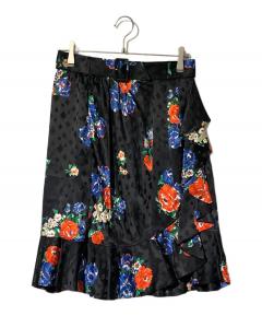 中古・古着通販】TORY BURCH (トリーバーチ) 花柄シルクプリーツ