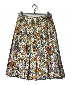 中古・古着通販】TORY BURCH (トリーバーチ) 花柄シルクプリーツ