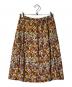 TORY BURCH (トリーバーチ) 花柄シルクプリーツスカート オレンジ サイズ:2：8000円