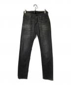 DOLCE & GABBANAドルチェ＆ガッバーナ）の古着「ダメージサマーデニムパンツ」｜グレー