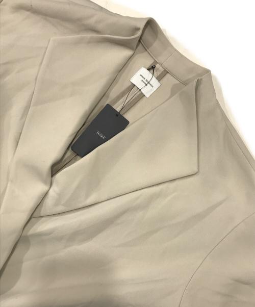 URBAN RESEARCH DOORS（アーバンリサーチドアーズ）URBAN RESEARCH DOORS (アーバンリサーチドアーズ) ダブルクロスガウンコート ホワイト サイズ:Mの古着・服飾アイテム