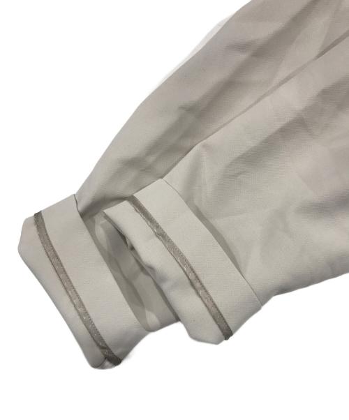 URBAN RESEARCH DOORS（アーバンリサーチドアーズ）URBAN RESEARCH DOORS (アーバンリサーチドアーズ) ダブルクロスガウンコート ホワイト サイズ:Mの古着・服飾アイテム